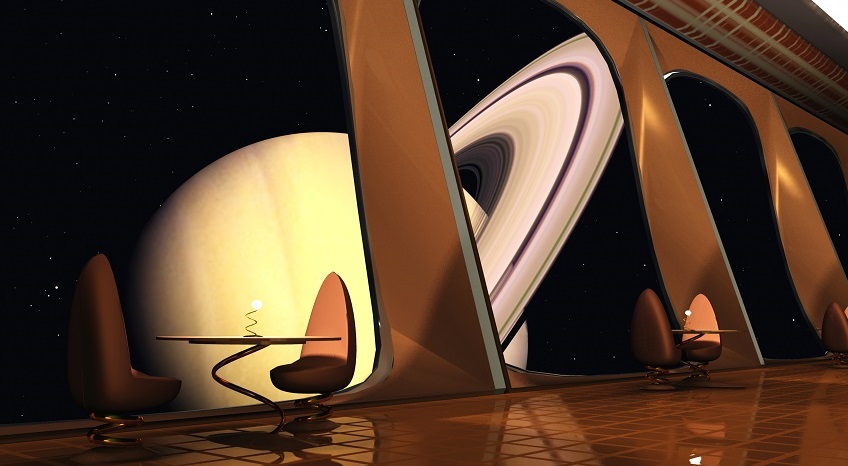 Outer Space Cafe Logo